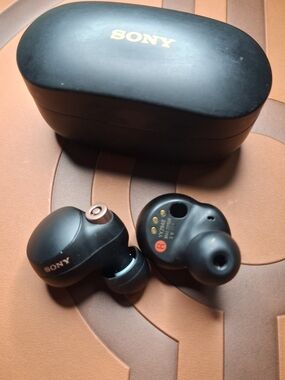 Wireless Noise Canceling Bluetooth Earbuds In Black WF-1000XM4 By Sony